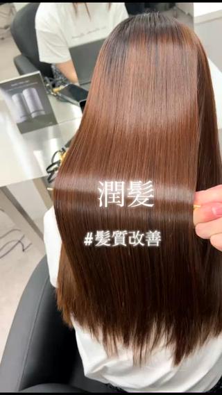 セミロング 銀座/美髪矯正カラー 髪質改善特化🍎のヘアスタイル