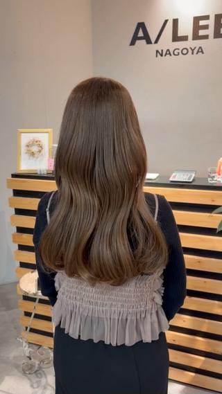 ロング カラー 久保田 千尋のヘアスタイル