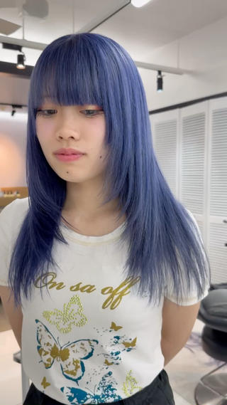 セミロング カラー 🍀お悩み改善憧れの 美髪　小林風雅のヘアスタイル