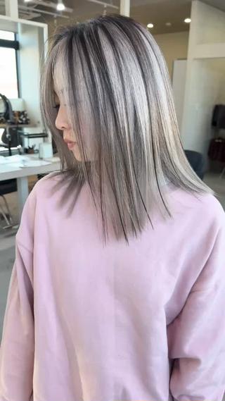ミディアム カラー 井上 一平のヘアスタイル