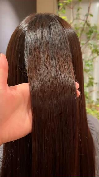 気になる強い癖も乾かしただけでストレートに︎
ストレートパーマモデル募集中です