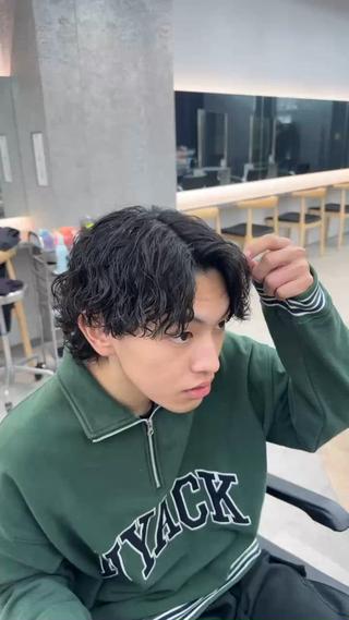 パーマ メンズ カット🔥パーマ特化 fifthりょう🔥のヘアスタイル