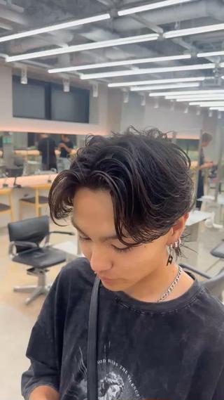 パーマ メンズ カット🔥パーマ特化 fifthりょう🔥のヘアスタイル