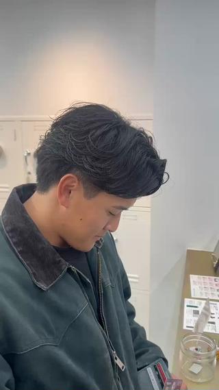 パーマ メンズ カット🔥パーマ特化 fifthりょう🔥のヘアスタイル