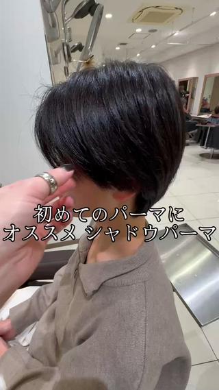 ショート パーマ メンズ メンズパーマ特化/ メッシュ/薫/店長のヘアスタイル