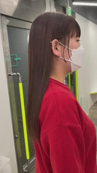 ロング カラー 🌼 アユカのヘアスタイル