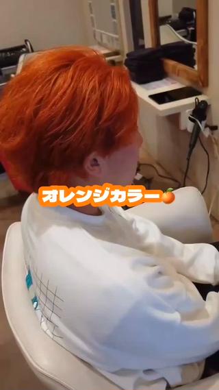 カラー メンズ 徳永 博志のヘアスタイル