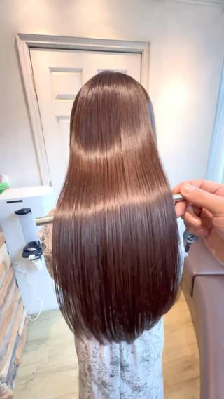 ロング 千 田のヘアスタイル