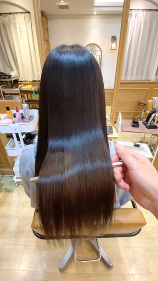 ロング 【🉐学割】応援📣 ミニモ限定🤩千 田のヘアスタイル