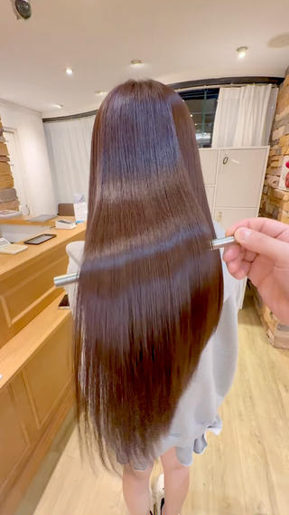 ロング 【🉐学割】応援📣 ミニモ限定🤩千 田のヘアスタイル