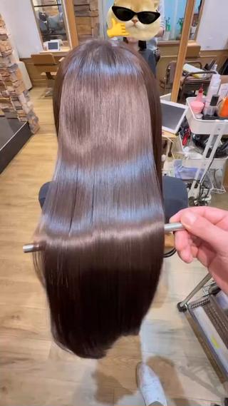 ロング 千 田のヘアスタイル