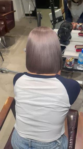 ショート カラー 🍫美髪✖️ 髪質改善🍫柴田のヘアスタイル