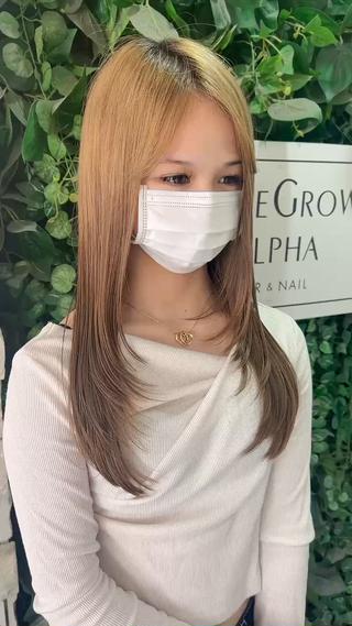 ロング 馴染ませエクステ/ ヒロヤのヘアスタイル