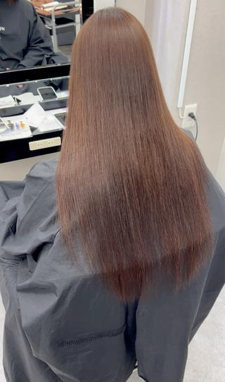 セミロング 馴染ませエクステ/ ヒロヤのヘアスタイル