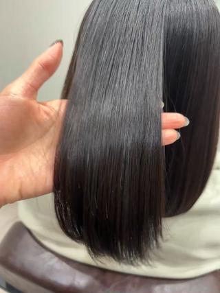 ミディアム ⚪︎ YUNAのヘアスタイル