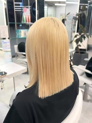 ミディアム 🤍透明感艶カラ ー🫧あこ🎀のヘアスタイル