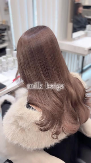 ロング カラー Hardy ショータのヘアスタイル