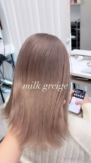 ミディアム カラー Hardy ショータのヘアスタイル