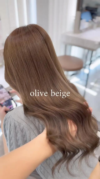 ロング カラー Hardy ショータのヘアスタイル