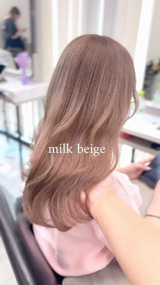 セミロング カラー Hardy ショータのヘアスタイル