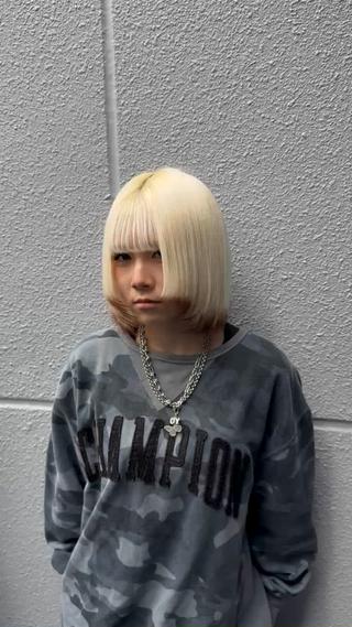 White blond 