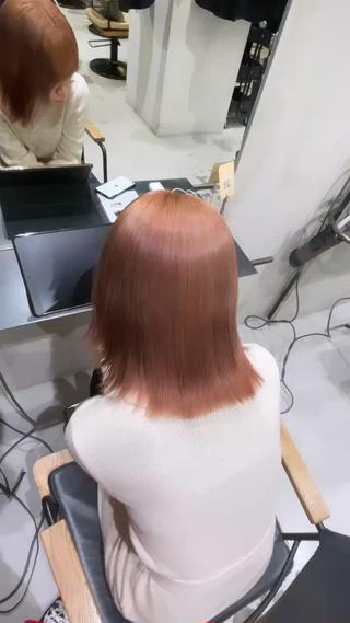 薄いpink beige 