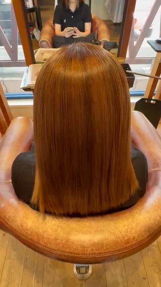 ミディアム 山本 あやめ子のヘアスタイル