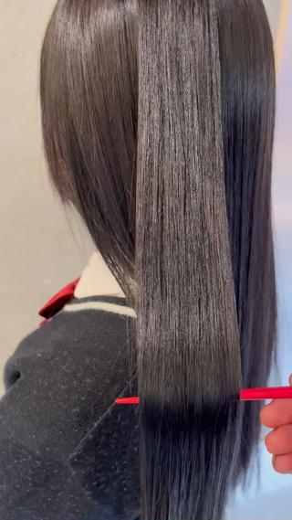 地毛風greige
ブリーチなしカラー
写真はブリーチ履歴ありです!