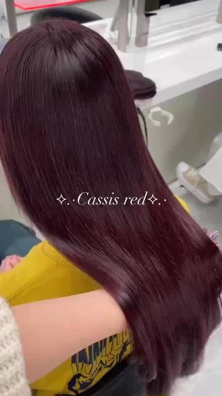 カラー 🎀ツヤ髪✖︎ 暖色🎀RYUKAのヘアスタイル