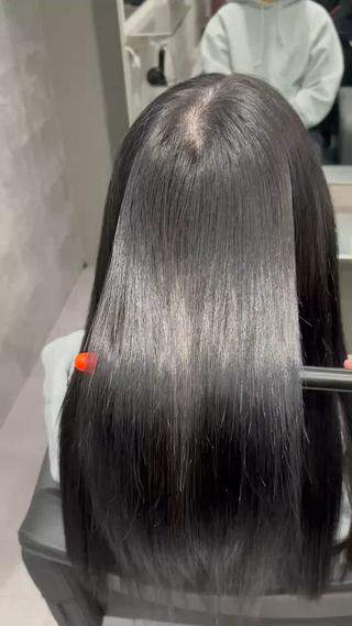 酸性ストレート 髪質改善のヘアスタイル