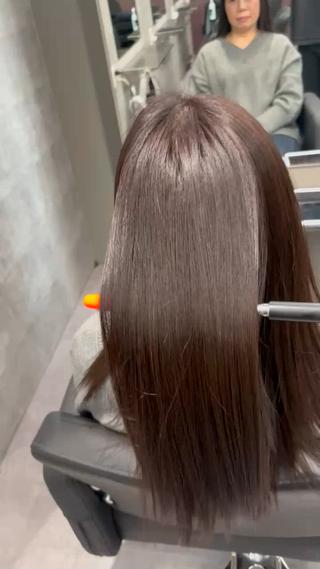 酸性ストレート 髪質改善のヘアスタイル
