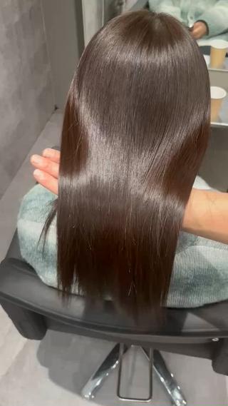 酸性ストレート 髪質改善のヘアスタイル