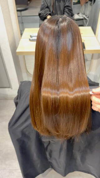 ロング 佐藤 聖真[美髪矯正]のヘアスタイル