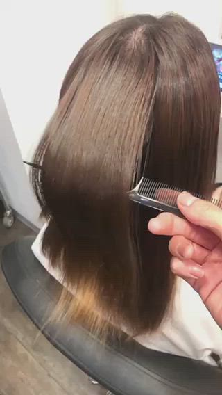 セミロング パーマ 城領 直輝のヘアスタイル