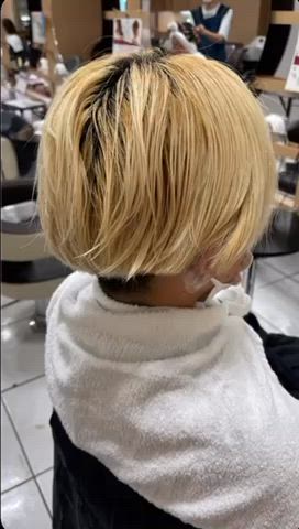 ショート カラー 似合わせスタイル 足立のヘアスタイル