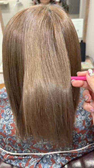 トリートメントだけでこんなにさらさらに☆*。
お客様にあったトリートメントをご提案致します、ぜひご相談ください(՞_ ̫ _՞)"