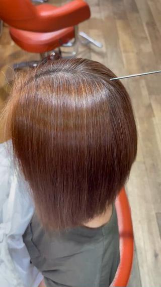 ミディアム 浅井 玲耶のヘアスタイル