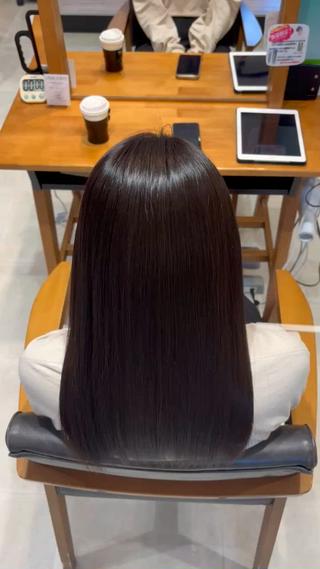 髪質改善ストレート 