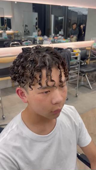 パーマ メンズ 👑メンズパーマ屋 👑/栄/馬場斗生のヘアスタイル