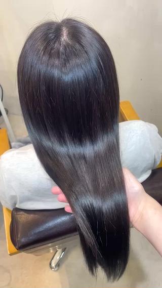 髪質改善カラーはお任せください
サラサラにします