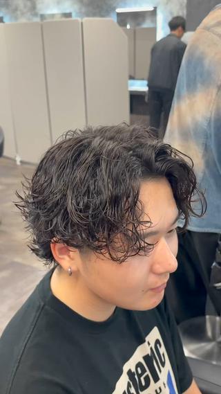 パーマ メンズ 【横浜メンズ 特化美容師】昇陽のヘアスタイル