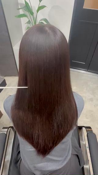 ワンカラートリートメントで髪の毛ツヤツヤにさせていただきます