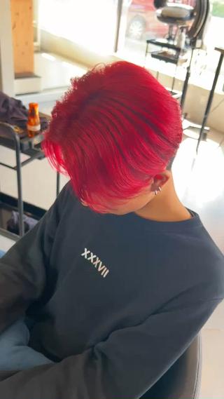 ショート カラー パーマ ヘアアレンジ メンズ APSEE メンズカラー特化のヘアスタイル