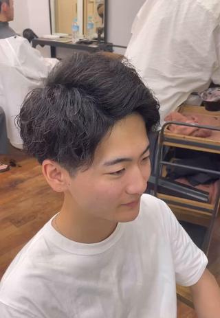 パーマ メンズ RITSUKI横浜 メンズ特化😎のヘアスタイル