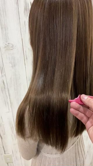 ロング カラー ヘアアレンジ ネイル マツエク・マツパ 夜23時まで予約🉑 reverieあきらのヘアスタイル