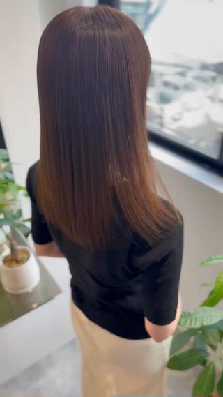 ロング 夜23時まで予約🉑 reverieあきらのヘアスタイル