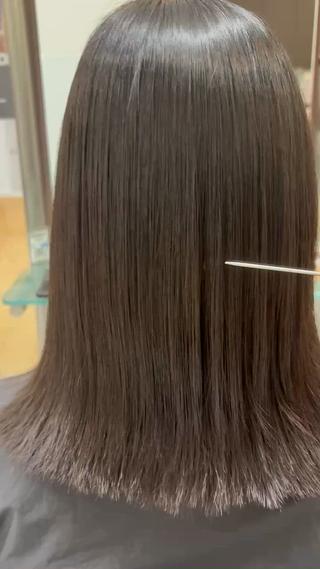 ミディアム マツオ イヨリのヘアスタイル
