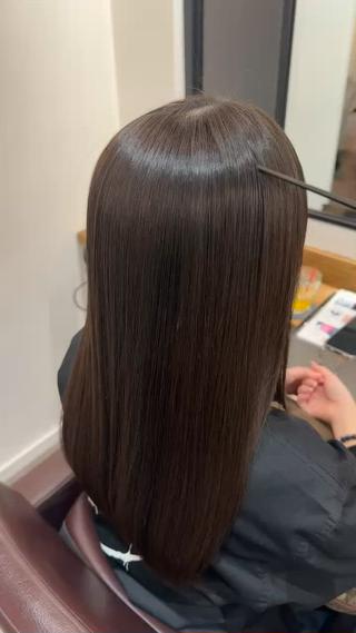 ロング パーマ  ︎︎ KASUMIのヘアスタイル