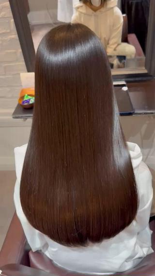 ロング パーマ  艶髪 髪質改善 KASUMIのヘアスタイル