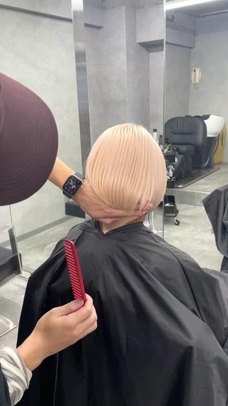 ショート カラー パーマ ヘアアレンジ メンズ キッズ ネイル マツエク・マツパ アイブロウ 大人スタイル 太田のヘアスタイル